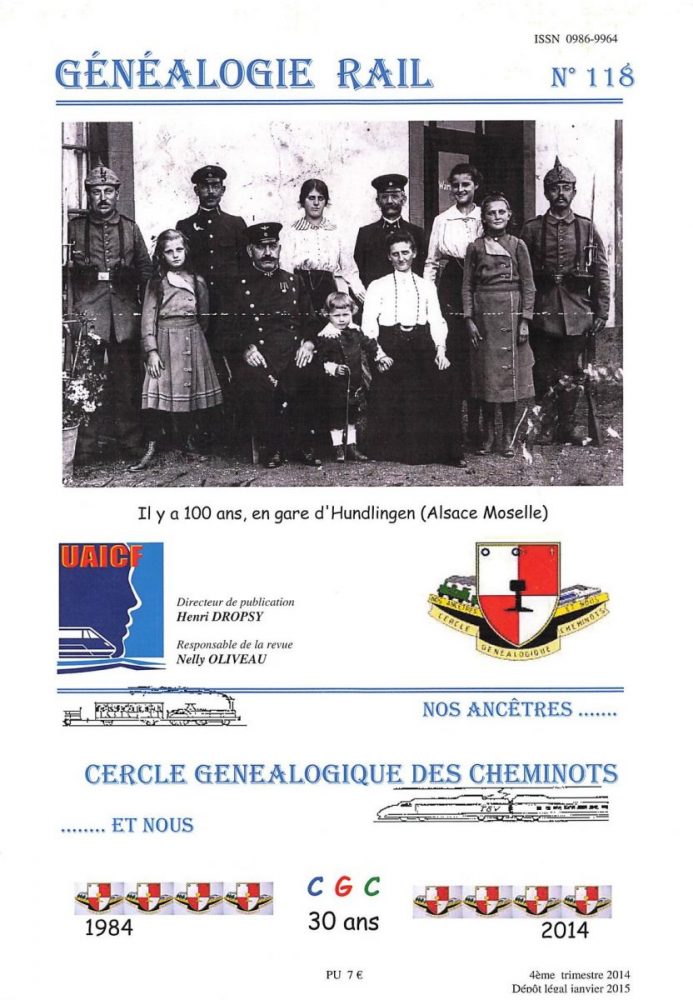 GENEALOGIE RAIL N° 118