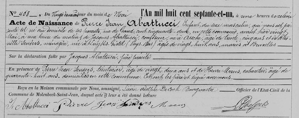ABATTUCCI Pierre Jean