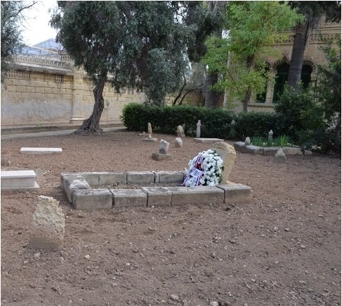 Soldats français mort pour la France enterrés au cimetière de l&rsquo;Addolarata a Marsa (Malte 1914-1918)